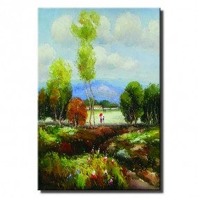 Tranh in Canvas sơn dầu